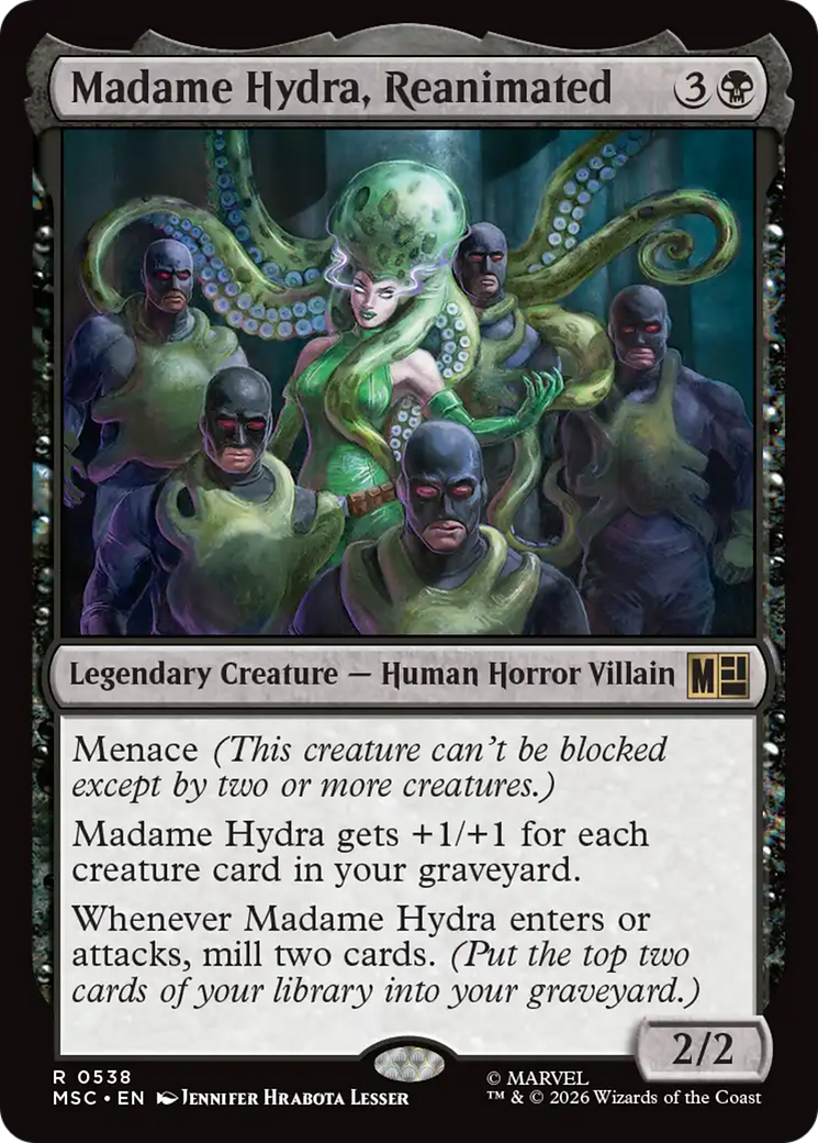 Madame Hydra, Reanimated [Marvel Super Heroes Commander] | Shuffle n Cut Hobbies & Games