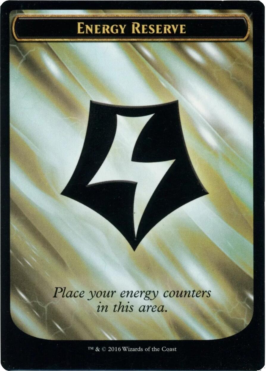 Energy Reserve Token [Aether Revolt Tokens] | Shuffle n Cut Hobbies & Games