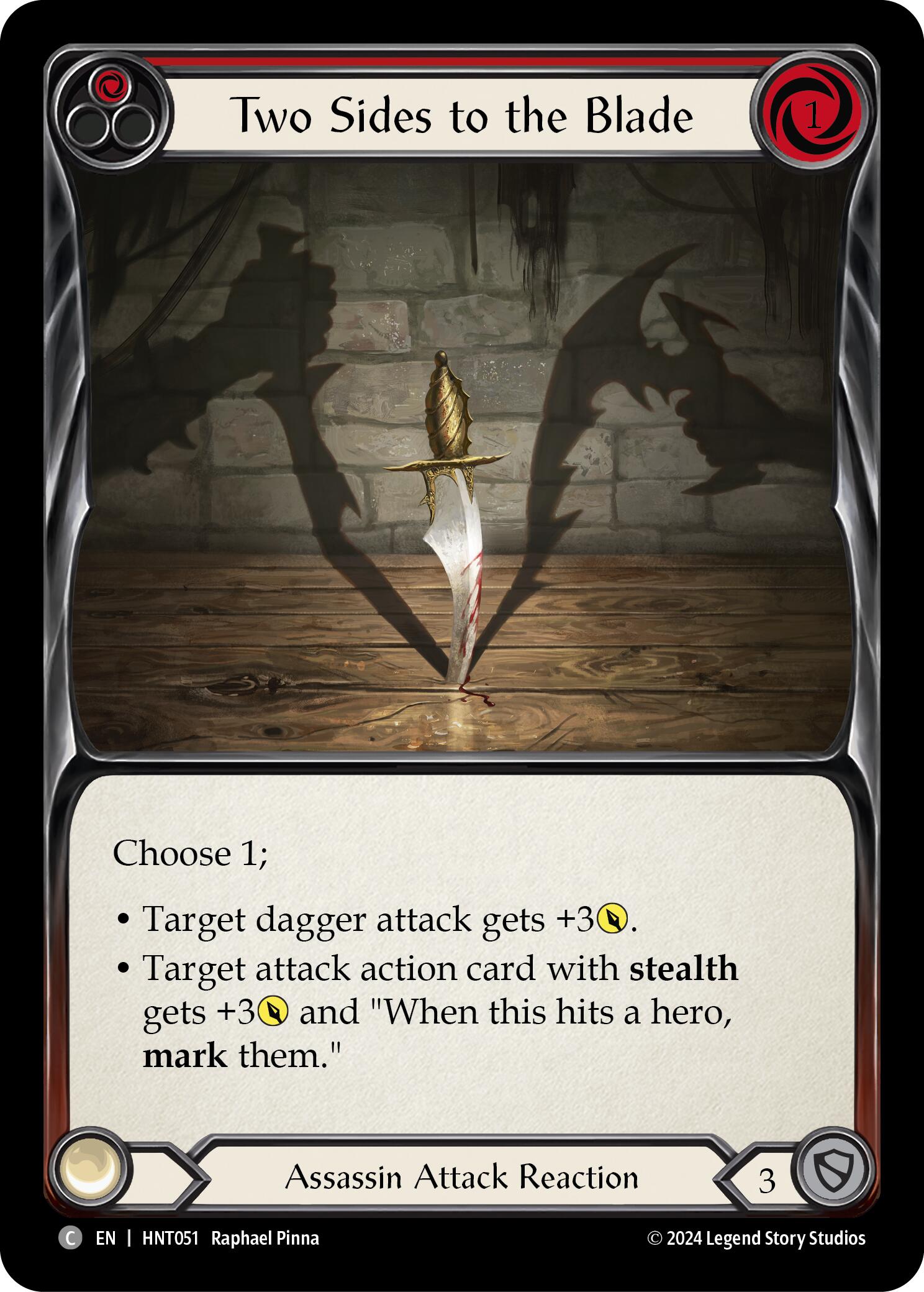 Two Sides to the Blade [HNT051] (The Hunted) | Shuffle n Cut Hobbies & Games