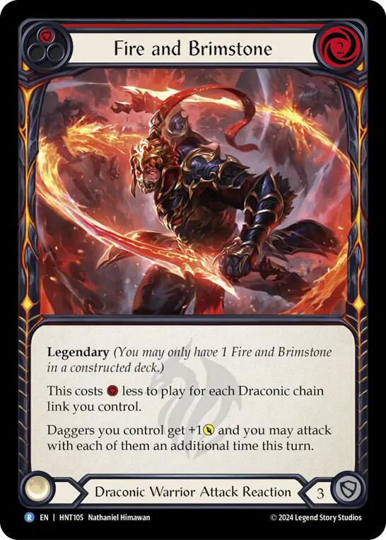 Fire and Brimstone [HNT105] (The Hunted) | Shuffle n Cut Hobbies & Games