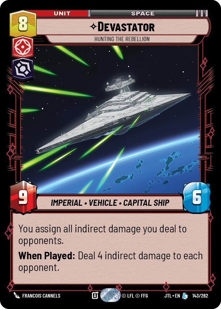 Devastator - Hunting the Rebellion (143/262) (143/257) [Jump to Lightspeed] | Shuffle n Cut Hobbies & Games