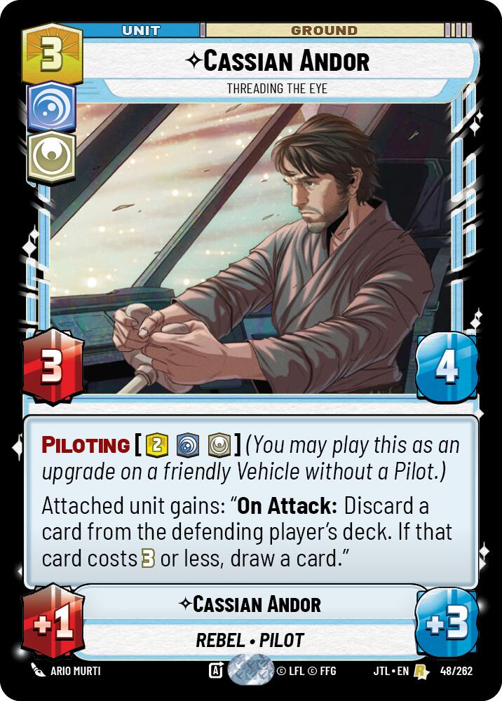 Cassian Andor - Threading the Eye (048/262) (048/257) [Jump to Lightspeed] | Shuffle n Cut Hobbies & Games