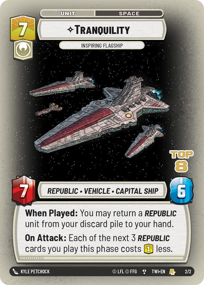 Tranquility - Inspiring Flagship (2/2) (Top 8) (2/2) [Store Showdown Promos] | Shuffle n Cut Hobbies & Games