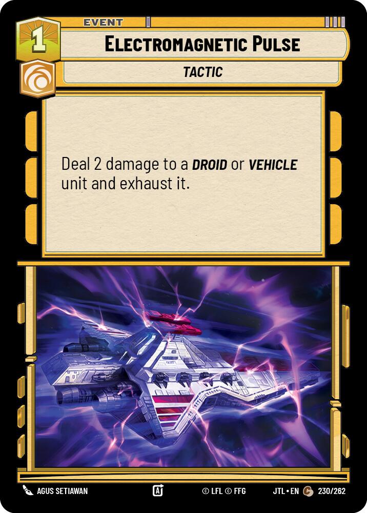 Electromagnetic Pulse (230/262) (230/257) [Jump to Lightspeed] | Shuffle n Cut Hobbies & Games