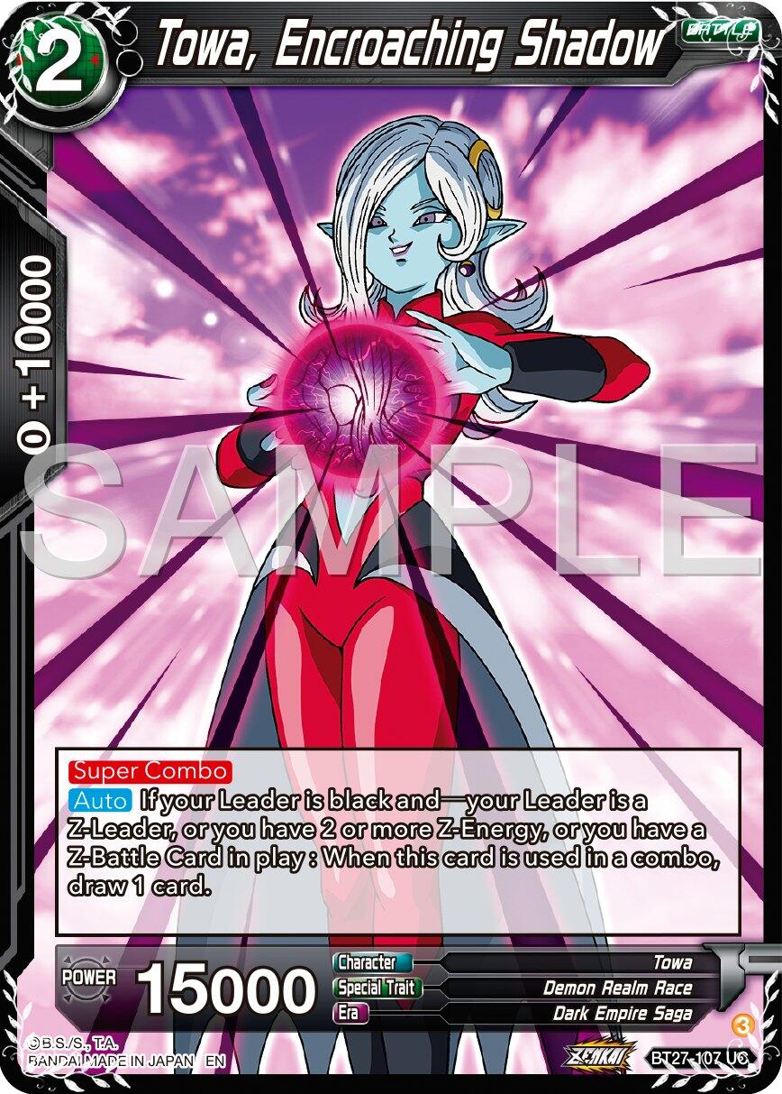 Towa, Encroaching Shadow (BT27-107) [History of Z] | Shuffle n Cut Hobbies & Games