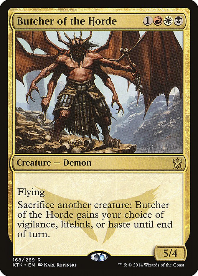 Butcher of the Horde [Khans of Tarkir] | Shuffle n Cut Hobbies & Games