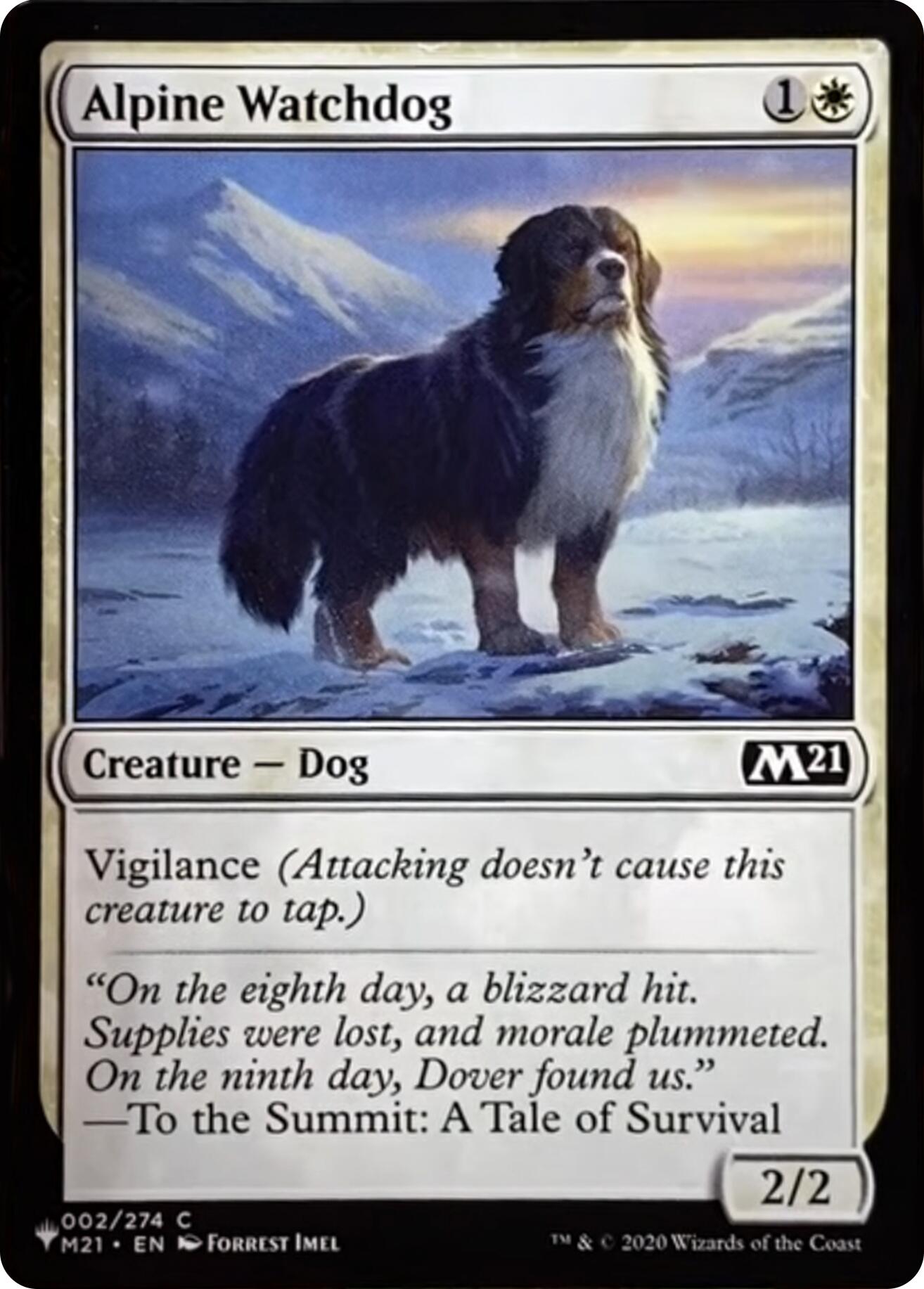 Alpine Watchdog [The List] | Shuffle n Cut Hobbies & Games