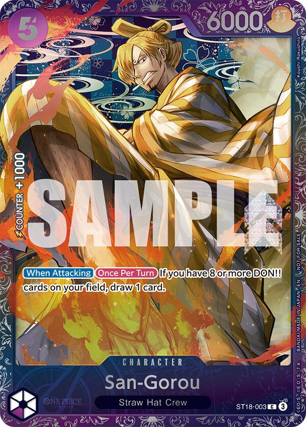 San-Gorou (Treasure Cup 2025) [One Piece Promotion Cards] | Shuffle n Cut Hobbies & Games