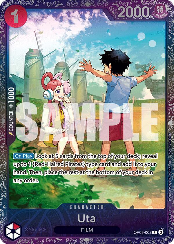 Uta (Treasure Cup 2025) [One Piece Promotion Cards] | Shuffle n Cut Hobbies & Games