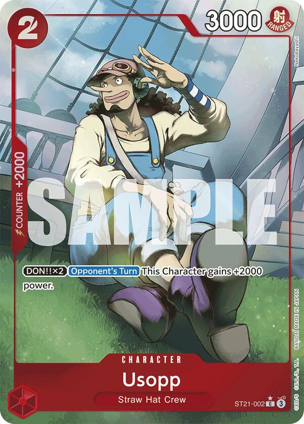 Usopp (Parallel) [Starter Deck EX: Gear 5] | Shuffle n Cut Hobbies & Games