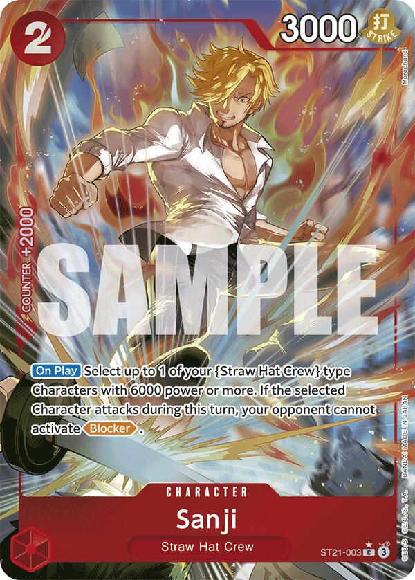 Sanji (Parallel) [Starter Deck EX: Gear 5] | Shuffle n Cut Hobbies & Games