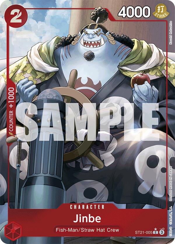 Jinbe (Parallel) [Starter Deck EX: Gear 5] | Shuffle n Cut Hobbies & Games