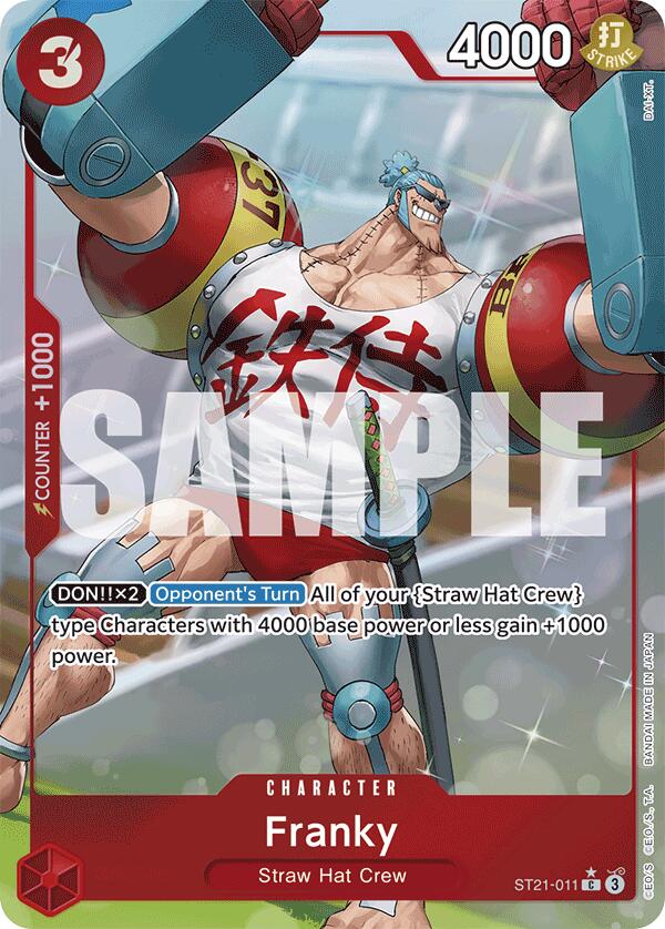 Franky (Parallel) [Starter Deck EX: Gear 5] | Shuffle n Cut Hobbies & Games