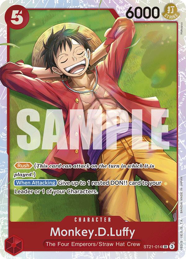 Monkey.D.Luffy [Starter Deck EX: Gear 5] | Shuffle n Cut Hobbies & Games