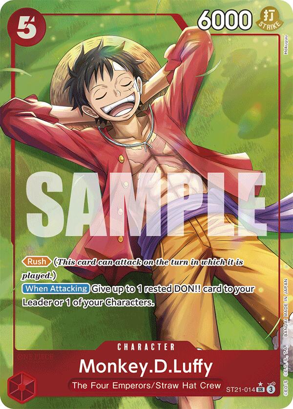 Monkey.D.Luffy (Parallel) [Starter Deck EX: Gear 5] | Shuffle n Cut Hobbies & Games