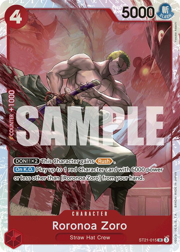 Roronoa Zoro [Starter Deck EX: Gear 5] | Shuffle n Cut Hobbies & Games
