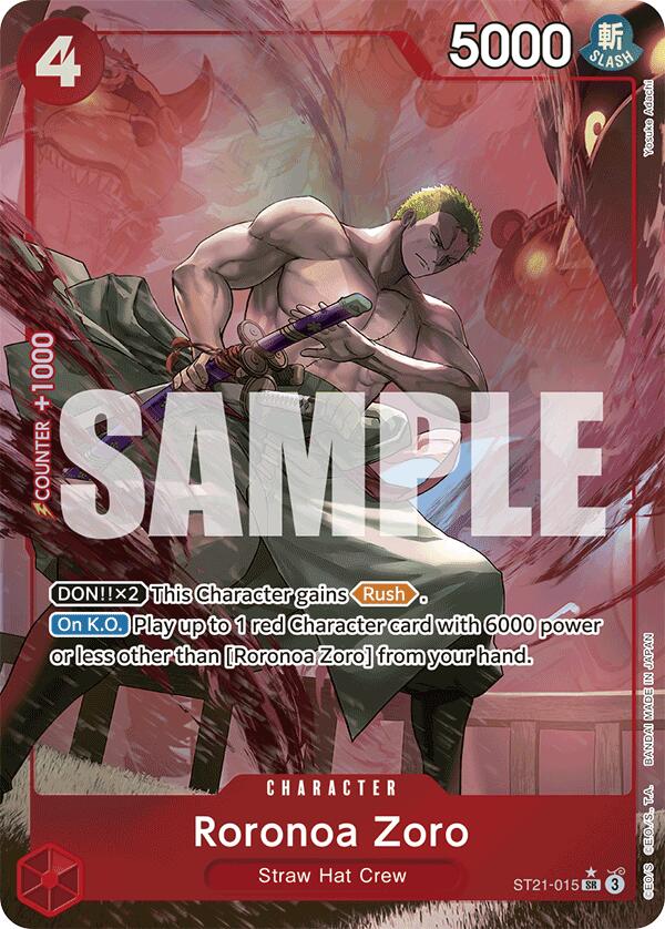 Roronoa Zoro (Parallel) [Starter Deck EX: Gear 5] | Shuffle n Cut Hobbies & Games