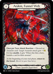 Arakni, Black Widow // Arakni, Funnel Web [HNT003//HNT004] (The Hunted) | Shuffle n Cut Hobbies & Games