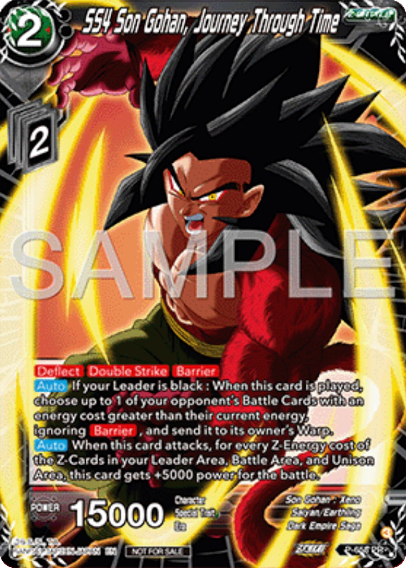 SS4 Son Gohan, Journey Through Time (P-658) [Promotion Cards] | Shuffle n Cut Hobbies & Games