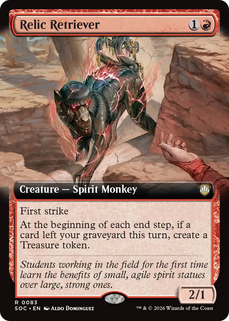 Relic Retriever (Extended Art) [Secrets of Strixhaven Commander] | Shuffle n Cut Hobbies & Games