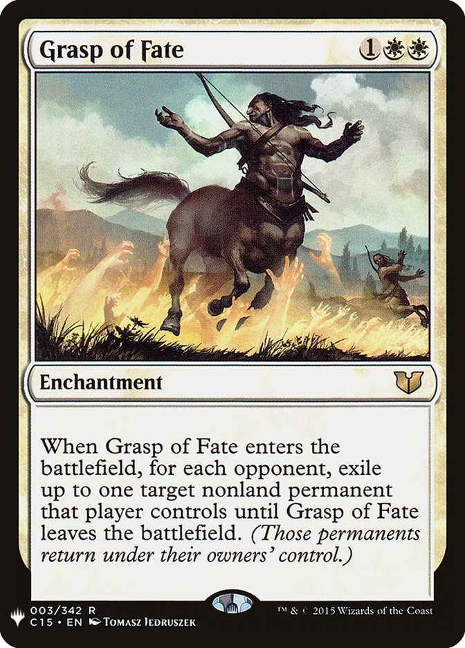 Grasp of Fate [The List] | Shuffle n Cut Hobbies & Games