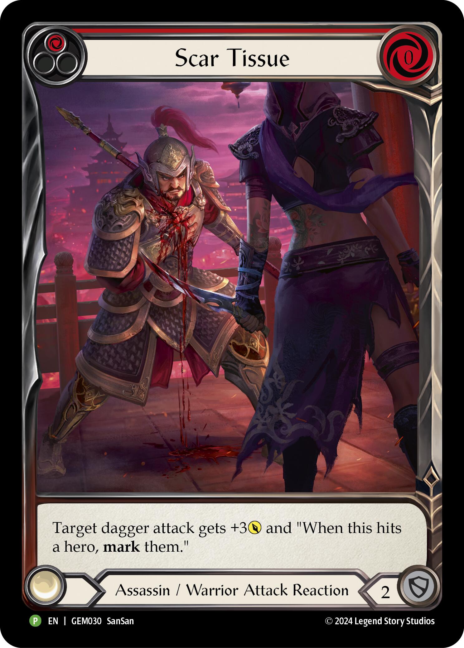 Scar Tissue (Red) [GEM030] (GEM Pack 1) | Shuffle n Cut Hobbies & Games