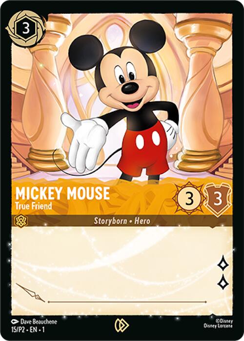 Mickey Mouse - True Friend (15) [Promo Cards] | Shuffle n Cut Hobbies & Games
