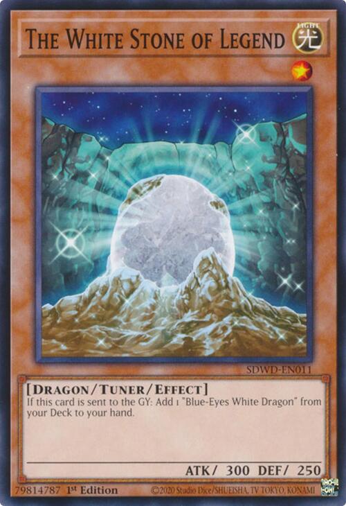 The White Stone of Legend [SDWD-EN011] Common | Shuffle n Cut Hobbies & Games