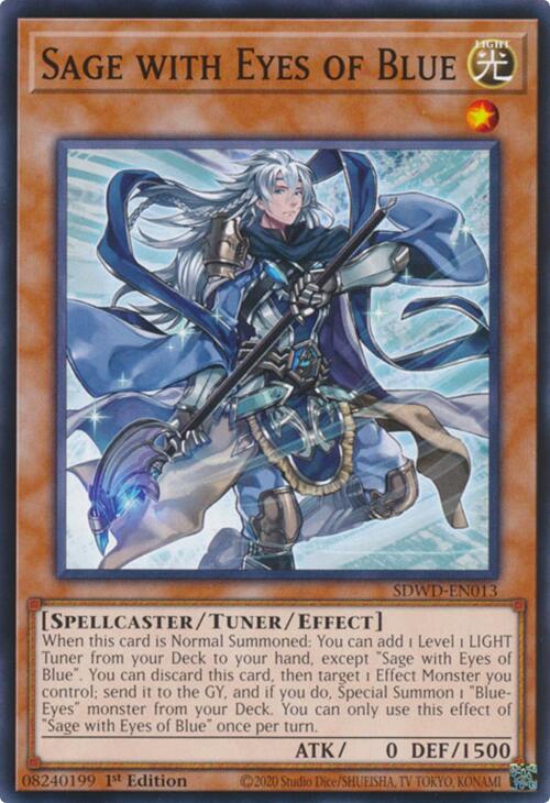 Sage with Eyes of Blue [SDWD-EN013] Common | Shuffle n Cut Hobbies & Games