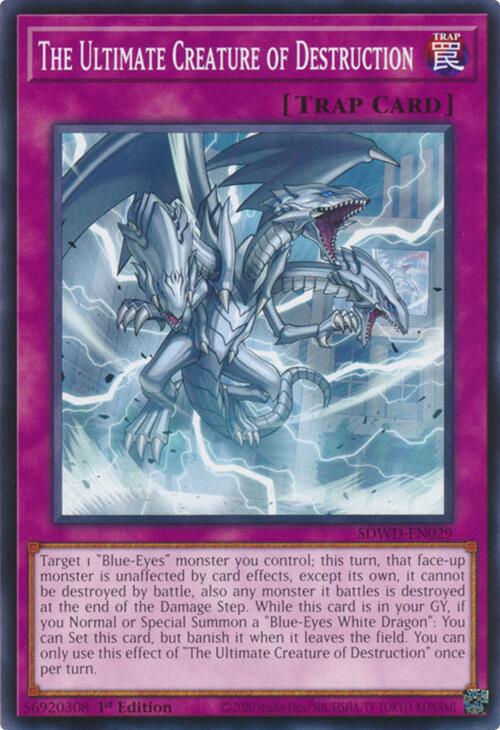 The Ultimate Creature of Destruction [SDWD-EN029] Common | Shuffle n Cut Hobbies & Games
