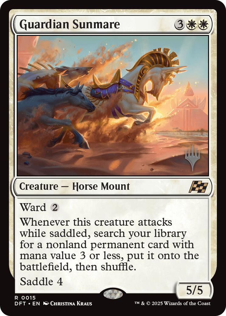 Guardian Sunmare (Promo Pack) [Aetherdrift Promos] | Shuffle n Cut Hobbies & Games