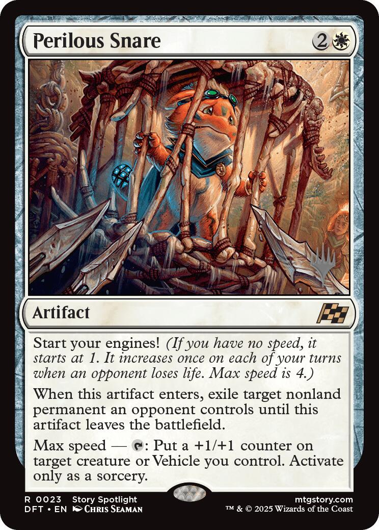 Perilous Snare (Promo Pack) [Aetherdrift Promos] | Shuffle n Cut Hobbies & Games