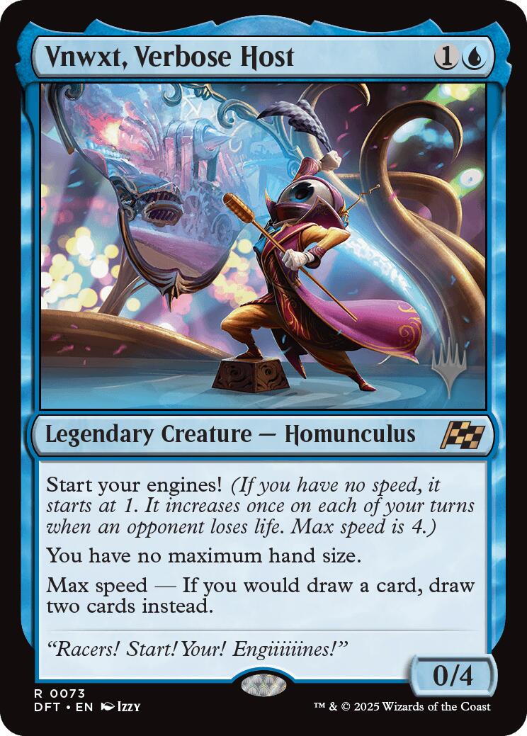 Vnwxt, Verbose Host (Promo Pack) [Aetherdrift Promos] | Shuffle n Cut Hobbies & Games