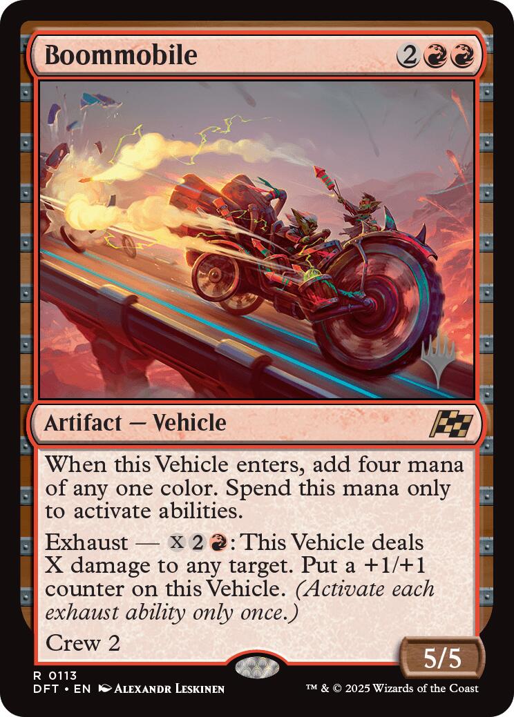 Boommobile (Promo Pack) [Aetherdrift Promos] | Shuffle n Cut Hobbies & Games