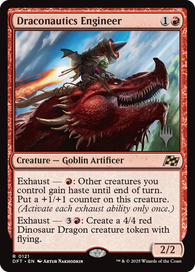Draconautics Engineer (Promo Pack) [Aetherdrift Promos] | Shuffle n Cut Hobbies & Games