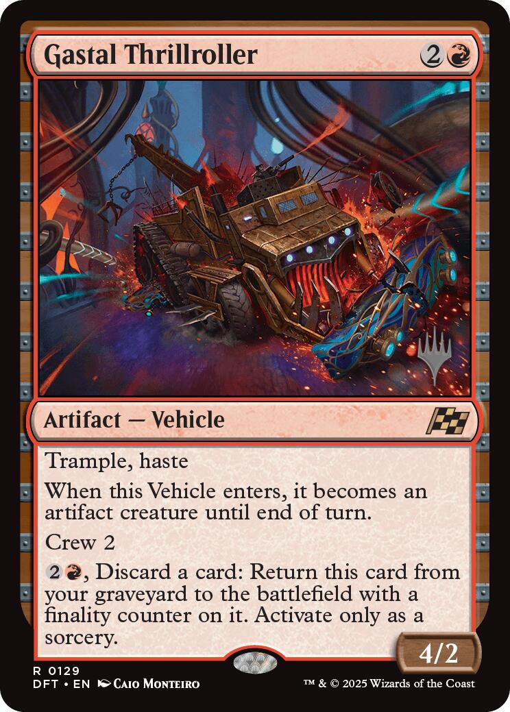 Gastal Thrillroller (Promo Pack) [Aetherdrift Promos] | Shuffle n Cut Hobbies & Games