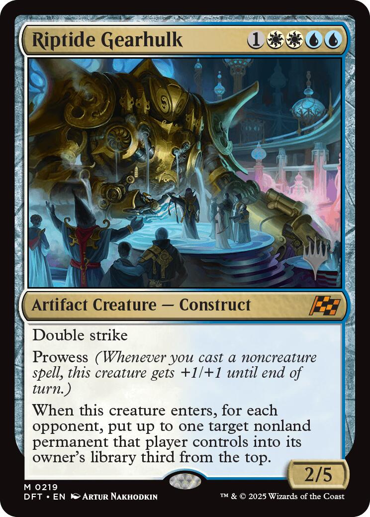 Riptide Gearhulk (Promo Pack) [Aetherdrift Promos] | Shuffle n Cut Hobbies & Games