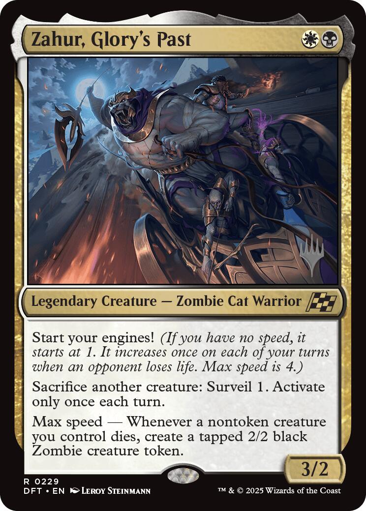 Zahur, Glory's Past (Promo Pack) [Aetherdrift Promos] | Shuffle n Cut Hobbies & Games