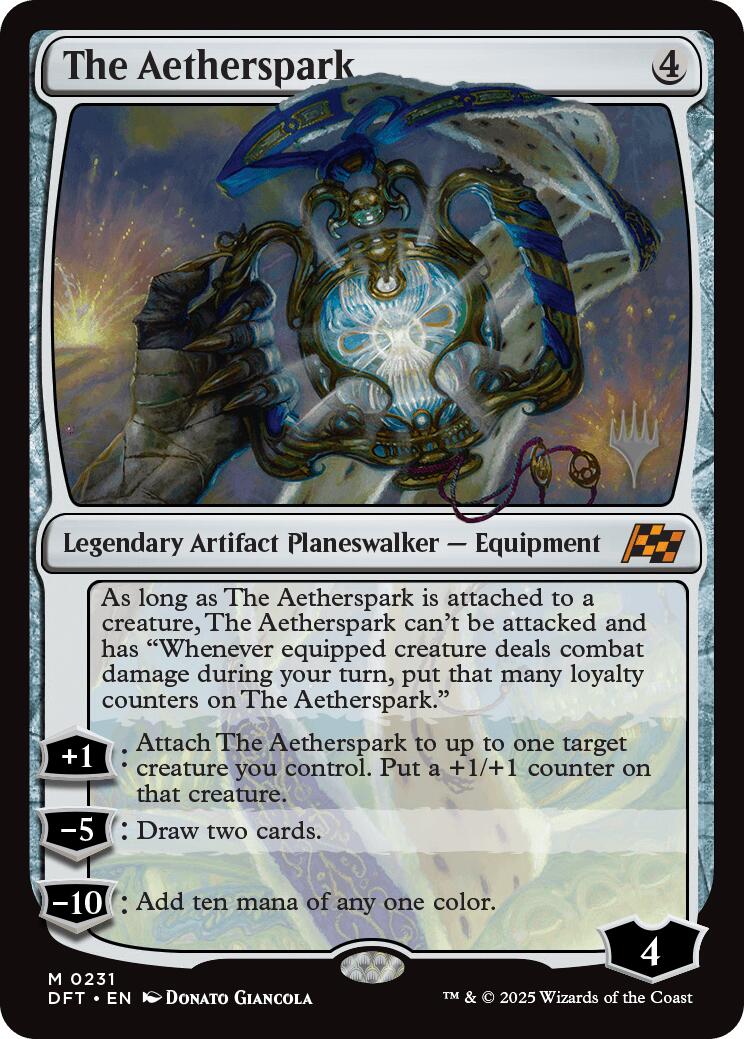 The Aetherspark (Promo Pack) [Aetherdrift Promos] | Shuffle n Cut Hobbies & Games