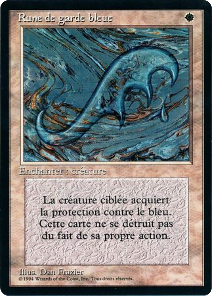Blue Ward [Foreign Black Border] | Shuffle n Cut Hobbies & Games