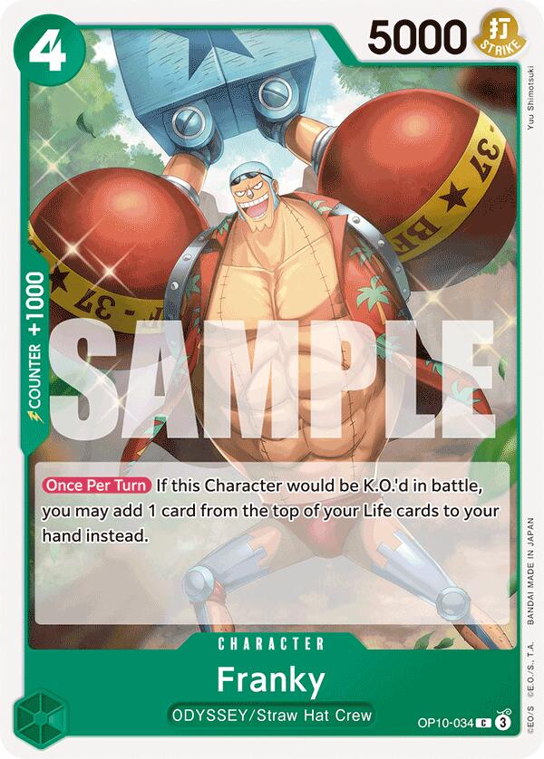 Franky (034) [Royal Blood] | Shuffle n Cut Hobbies & Games