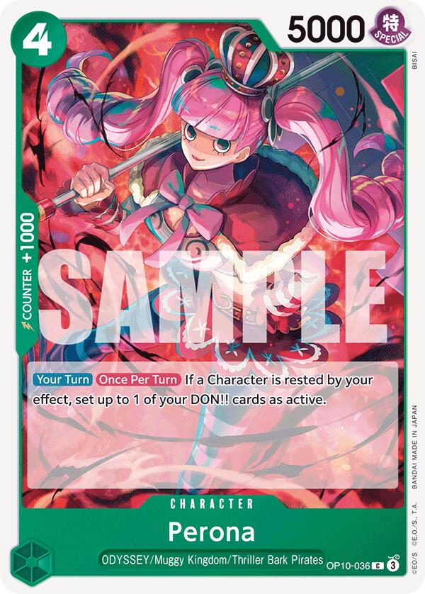 Perona (036) [Royal Blood] | Shuffle n Cut Hobbies & Games