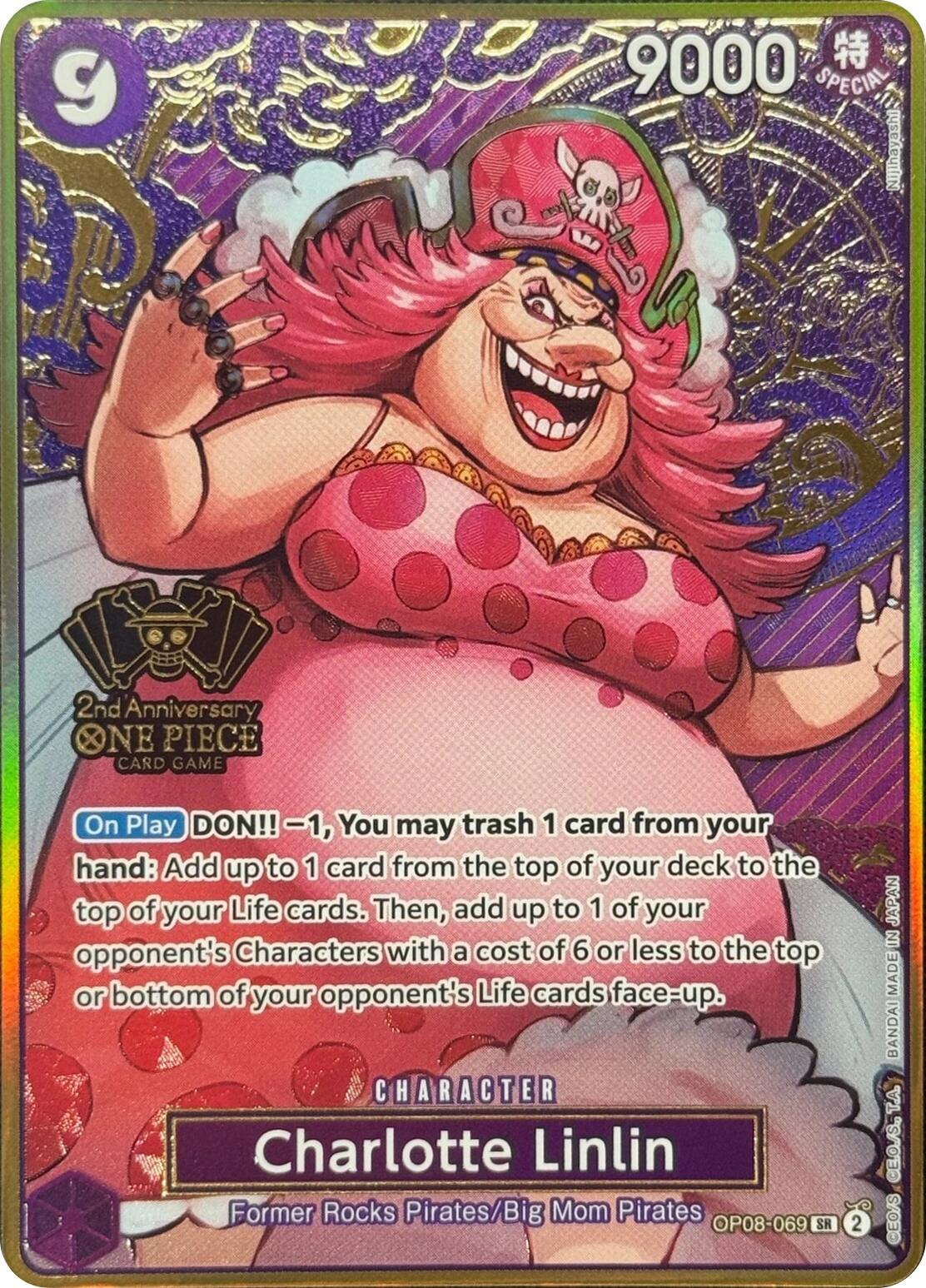 Charlotte Linlin (Japanese Version 2nd Anniversary Set) [One Piece Promotion Cards] | Shuffle n Cut Hobbies & Games
