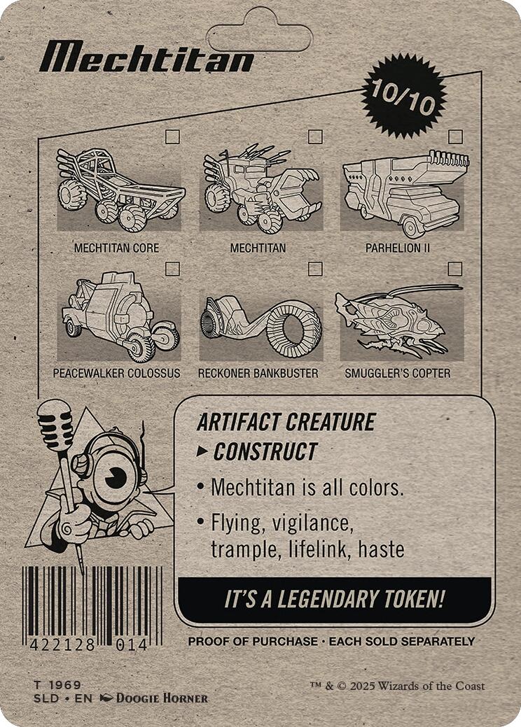 Mechtitan Token [Secret Lair Drop Series] | Shuffle n Cut Hobbies & Games