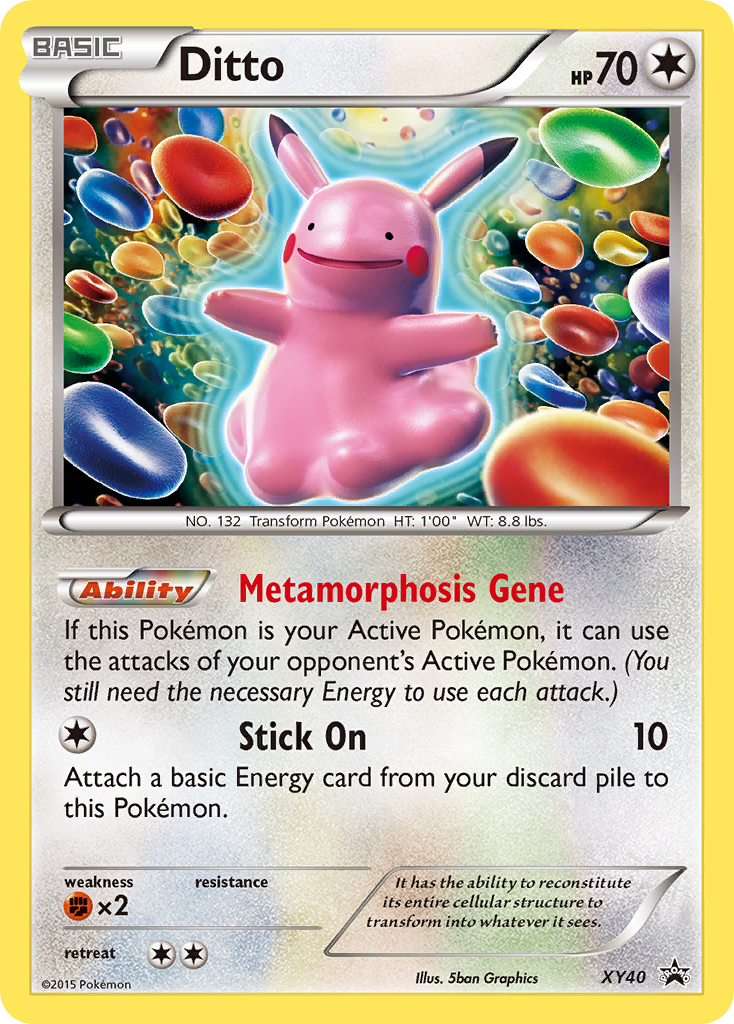 Ditto (XY40) [XY: Black Star Promos] | Shuffle n Cut Hobbies & Games