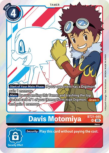 Davis Motomiya [BT21-085] [World Convergence] | Shuffle n Cut Hobbies & Games