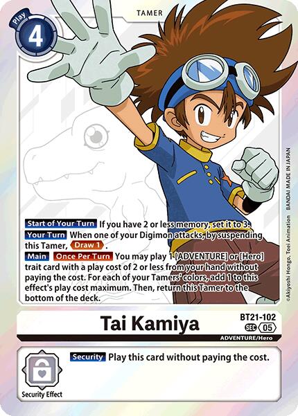 Tai Kamiya [BT21-102] [World Convergence] | Shuffle n Cut Hobbies & Games