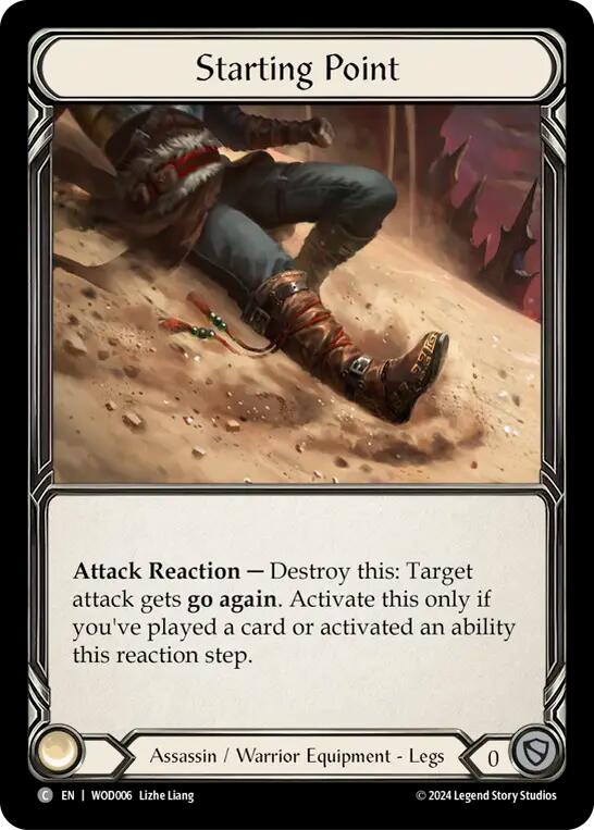 Starting Point [WOD006] (The Hunted Arakni, Web of Deceit Blitz Deck) | Shuffle n Cut Hobbies & Games