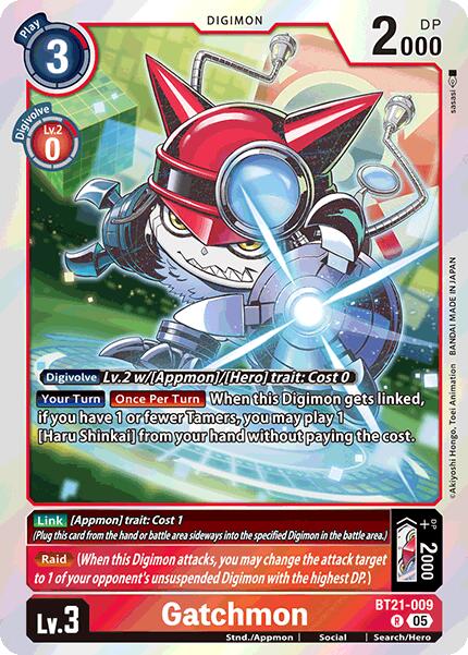 Gatchmon [BT21-009] [World Convergence] | Shuffle n Cut Hobbies & Games