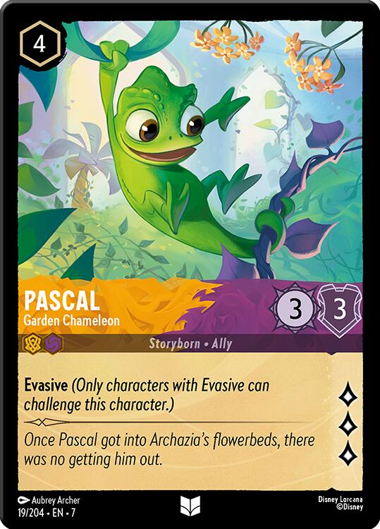 Pascal - Garden Chameleon (19/204) [Archazia's Island] | Shuffle n Cut Hobbies & Games